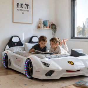 מיטת רכב טורבו לבן (דגם  520)